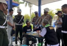 OPERASI KESELAMATAN SEMERU 2025, POLRES KEDIRI GELAR TES URINE DI TERMINAL PARE 1000169073