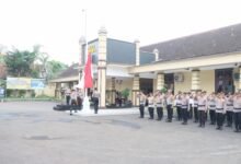 KAPOLRES KEDIRI KOTA PIMPIN UPACARA HARI KESADARAN NASIONAL 1000170613