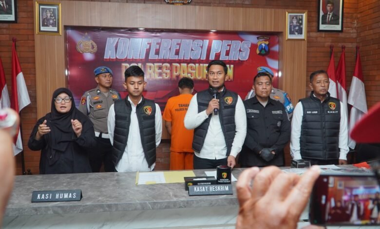 KURANG DARI 24 JAM POLRES PASURUAN BERHASIL UNGKAP PENGANIAYAAN BERUJUNG MAUT DI PANDAAN 1000171491