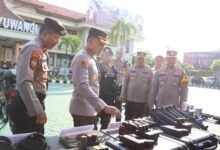 JELANG RAMADHAN POLRESTA BANYUWANGI LUNCURKAN TIM PATROLI SAMAPTA PRESISI 1000176901