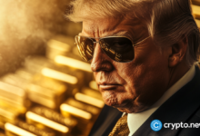 &QUOT;JIKA EMAS TIDAK ADA, KITA AKAN SANGAT KESAL&QUOT; CRYPTO NEWS DONALD TRUMP GOLDEN BARS OPTION02