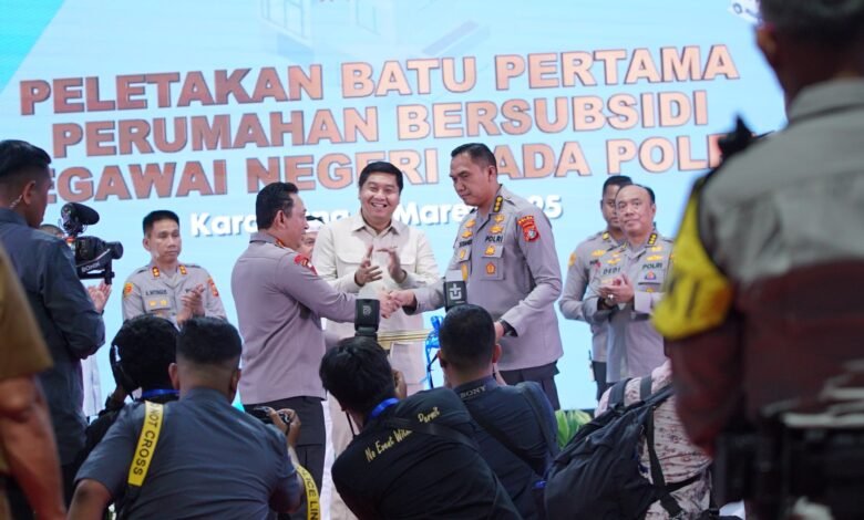 GROUNDBREAKING SERENTAK RUMAH SUBSIDI POLRI, KAPOLRI: TARGET 100.000 RUMAH DI 2025 1000179720