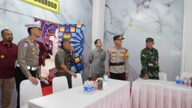 POLRES PONOROGO SIAPKAN POSYAN FASILITAS LENGKAP DARI PIJAT HINGGA BENGKEL GRATIS BAGI PEMUDIK 1000195667