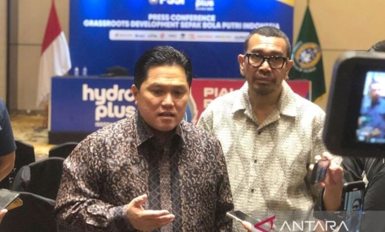 ERICK THOHIR TAK INGIN JABATAN KETUM PSSI DIJABAT SEUMUR HIDUP ET 2