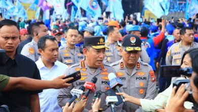 DIHADIRI PRESIDEN, KAPOLRI PASTIKAN BERI PENGAMANAN-PELAYANAN TERBAIK MAY DAY FIESTA 1000219288