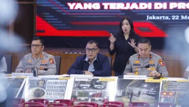 BARESKRIM POLRI BONGKAR SINDIKAT OPLOSAN GAS SUBSIDI DI JAKARTA, NEGARA RUGI RP16,8 MILIAR 1000234835