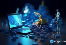 MENGGUNAKAN XRP UNTUK MEMULAI PROYEK PENAMBANGAN CLOUD DI WINNERMINING CRYPTO NEWS CRYPTO MINING ON A LAPTOP BLOCKCHAIN AND ARTIFICIAL INTELLIGENCE BRIGHT BLUE AND WHITE C