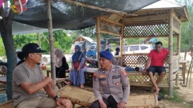 PASTIKAN LIBUR IDUL ADHA AMAN POLRES PAMEKASAN TINGKATKAN PATROLI DI PANTAI WISATA 1000248072