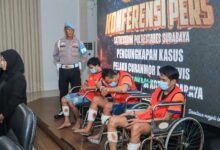 POLRESTABES SURABAYA KEMBALI BERHASIL AMANKAN 3 TERSANGKA SPESIALIS CURANMOR 1000281133