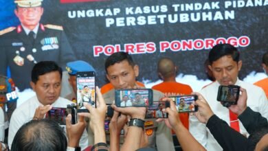 POLRES PONOROGO UNGKAP KASUS KEKERASAN SEKSUAL TERHADAP ANAK DIBAWAH UMUR, TERSANGKA DIAMANKAN 1000290104