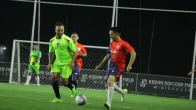 KAPOLRES KEDIRI KOTA GELAR PERTANDINGAN MINI SOCCER BERSAMA DANDIM 0809 KEDIRI DAN HUMAS PT GUDANG GARAM 1000292896