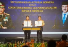 TEKEN NOTA KESEPAHAMAN DENGAN KEMENTERIAN IMIPAS, KAPOLRI HARAP SINERGISITAS MAKIN OPTIMAL 1000295675