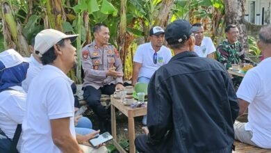 NGOPI BARENG PERANGKAT DESA, POLSEK GROGOL JAGA KAMTIBMAS JELANG PHBN 2025 IMG 20250808 WA0025