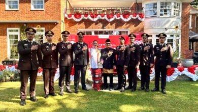 PERWIRA POLRI PENERIMA BEASISWA LPDP IKUTI UPACARA HUT RI KE-80 DI LONDON IMG 20250819 WA0012