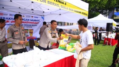 POLRI GENCARKAN GERAKAN PANGAN MURAH, SIAPKAN SISTEM DRIVE-THRU BAGI OJOL U3 IMG 20250918 WA0003