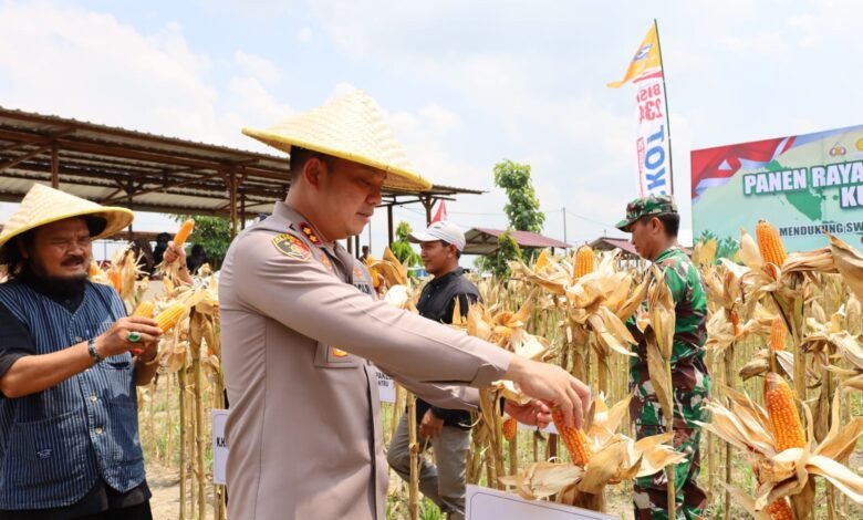 POLRES TULUNGAGUNG GELAR PANEN RAYA JAGUNG KUARTAL III DI DESA PAKEL KECAMATAN NGANTRU U4 IMG 20250928 WA0037