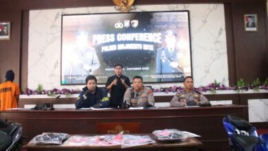 POLRES MOJOKERTO KOTA BERHASIL UNGKAP CURANMOR DUA TERSANGKA DAN 4 UNIT MOTOR DIAMANKAN U3 IMG 20251011 WA0027