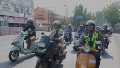 POLRES PASURUAN BERSAMA TOGA TOMAS DAN KOMUNITAS GELAR TOURING BERSHOLAWAT UNTUK KAMSELTIBCARLANTAS U3 IMG 20251020 WA0003