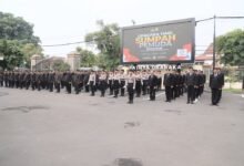 BANGKITKAN JIWA PERSATUAN, POLRES KEDIRI KOTA PERINGATI HARI SUMPAH PEMUDA KE-97 DENGAN KHIDMAT U3 IMG 20251028 WA0019