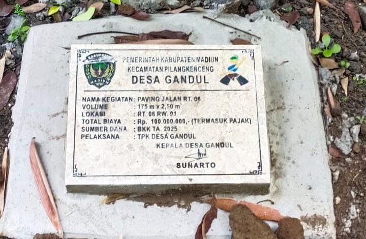 PENGERJAAN PAVING JALAN TINGKATKAN AKSES DAN KENYAMANAN WARGA DESA GANDUL 1001525258