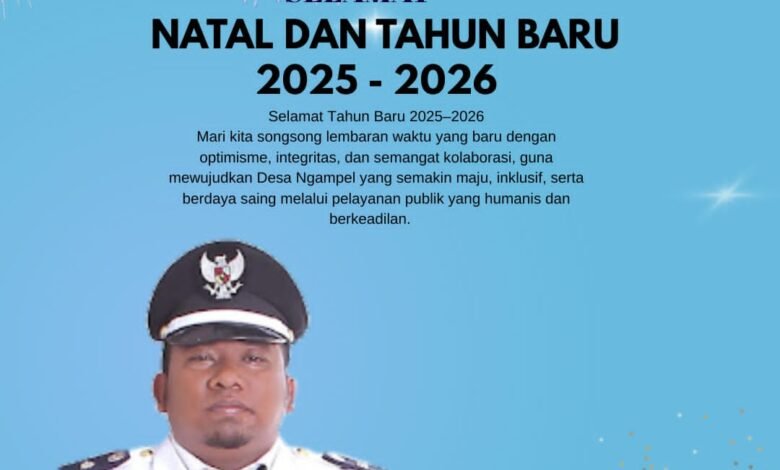 PEMERINTAH DESA NGAMPEL, KECAMATAN MEJAYAN, KABUPATEN MADIUN MENGUCAPKAN SELAMAT TAHUN BARU 2025–2026 1001528064