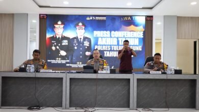 DI PENGHUJUNG TAHUN, KAPOLRES TULUNGAGUNG PAPARKAN DATA KAMTIBMAS DALAM KONFERENSI PERS AKHIR TAHUN 2025 IMG 20251231 WA0016