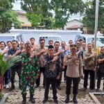 TASYAKURAN AWAL TAHUN DAN PENYERAHAN MOBMAS DI KANTOR KECAMATAN PESANTREN, KAPOLSEK TEKANKAN AMANAH PELAYANAN PUBLIK IMG 20260103 WA0000 1