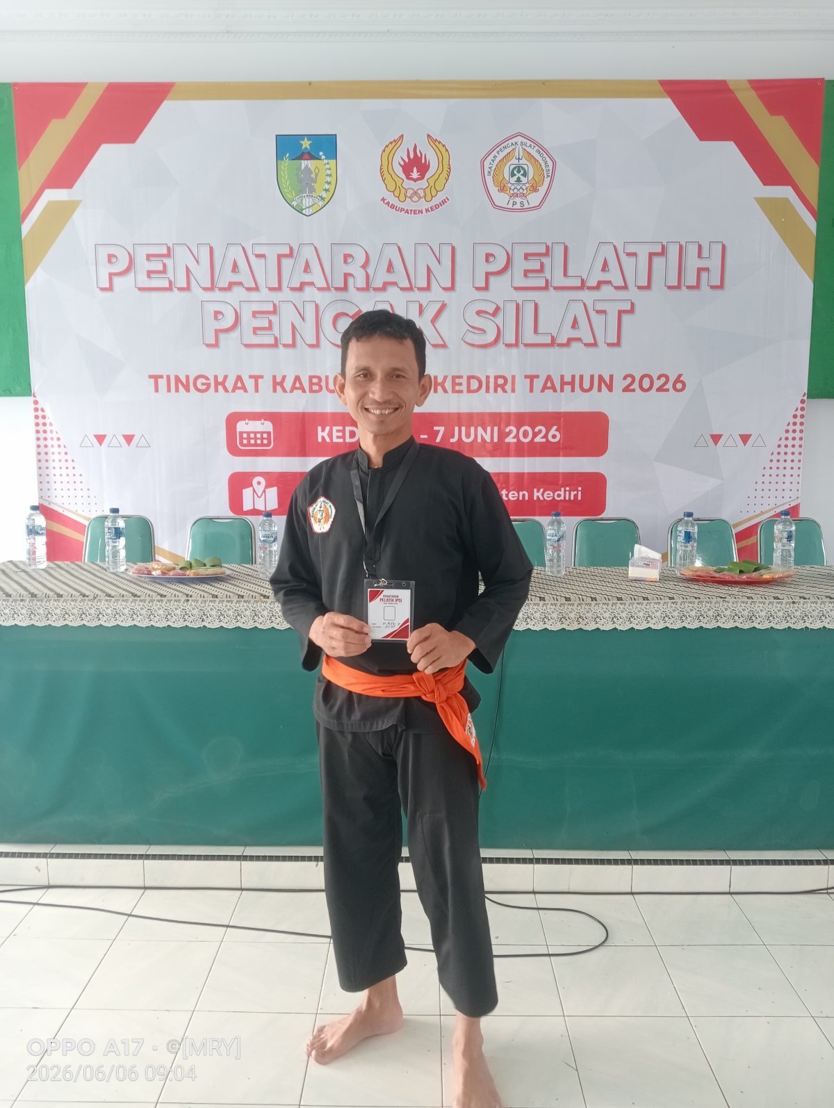 ‎Andil Penataran pelatih pencak silat ,kangmas rifai buktikan ranting semen produktif pelatih yang berkualitas