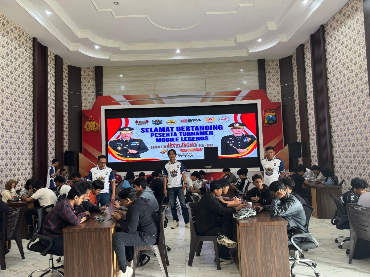 Semarak Hari Bhayangkara ke-80, Polres Kediri Kota Gelar E-Sport Cup 2026 untuk Jaring Atlet Berprestasi Menuju Kapolda Cup