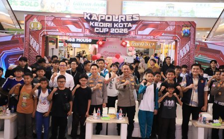 Kapolres Kediri Kota Buka Turnamen E-Sport, Wujudkan Ruang Kreatif bagi Generasi Digital