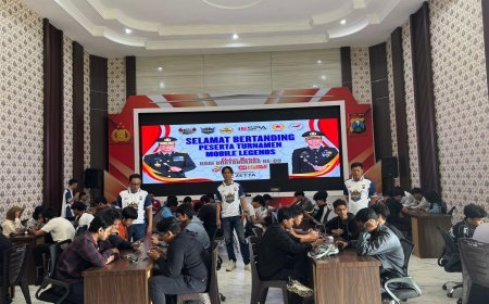 Semarak Hari Bhayangkara ke-80, Polres Kediri Kota Gelar E-Sport Cup 2026 untuk Jaring Atlet Berprestasi Menuju Kapolda Cup
