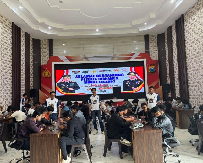 Semarak Hari Bhayangkara ke-80, Polres Kediri Kota Gelar E-Sport Cup 2026 untuk Jaring Atlet Berprestasi Menuju Kapolda Cup