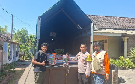 Bhabinkamtibmas Polsek Grogol Kawal Penyaluran Benih Jagung, Dukung Ketahanan Pangan Nasional
