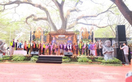 Wakapolres Kediri Kota Hadiri Upacara Tradisi Manusuk Sima, Puncak Hari Jadi ke-1147 Kota Kediri