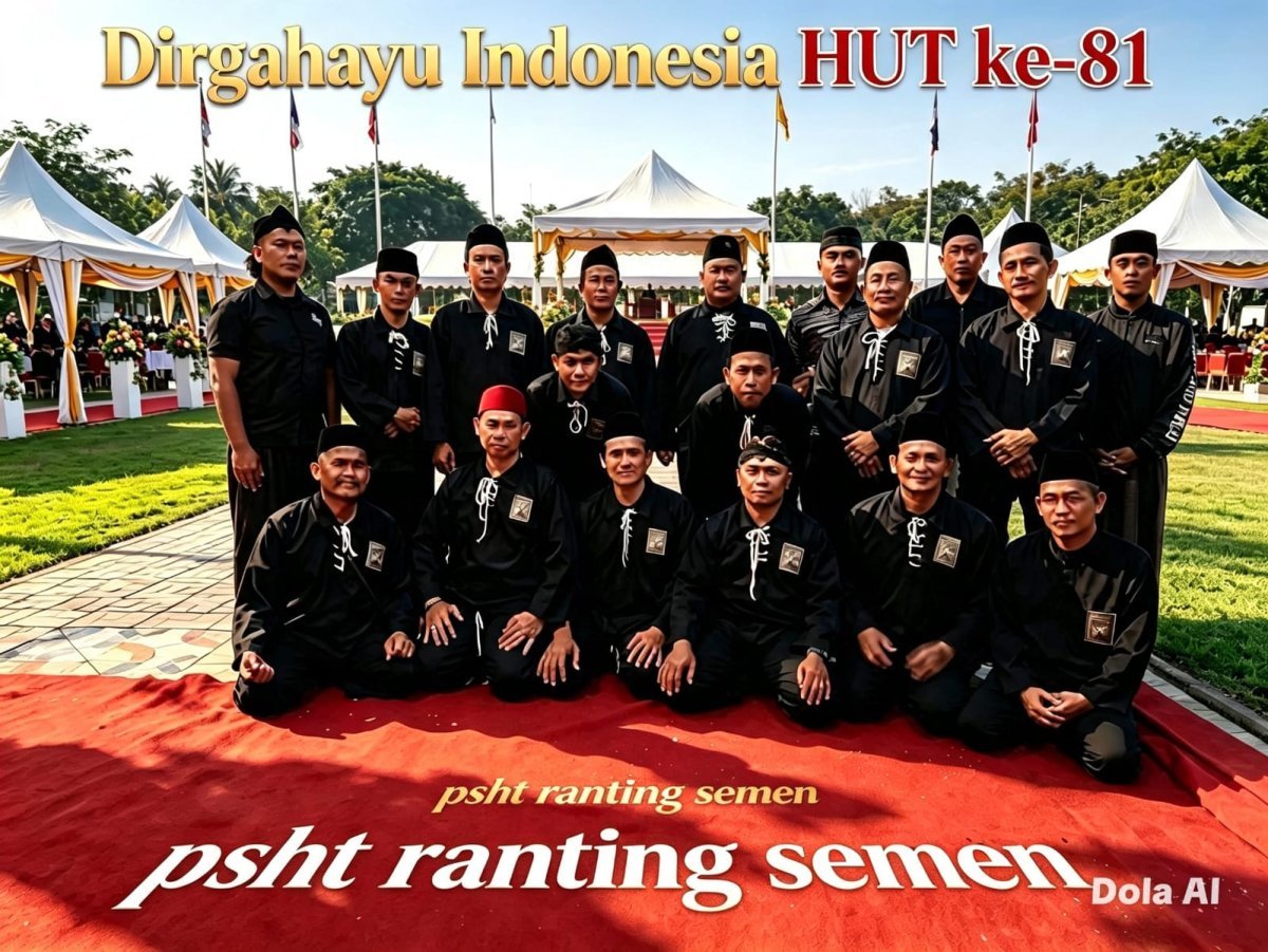 SH Terate ranting semen mengucapkan HUT ke 81 tahun kemerdekaan indonesia