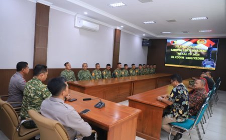 Wakapolres Kediri Kota Sambut Taruna Bhakti Akademi TNI dan Akpol, Perkuat Sinergi Pengabdian untuk Masyarakat