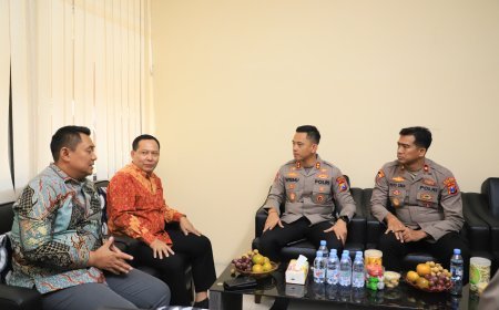 Kapolres Kediri Kota Perkuat Sinergi dengan DPRD Kabupaten Kediri, Bangun Kolaborasi Jaga Kamtibmas