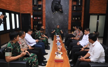 TNI-Polri Kompak, Kapolres Kediri Kota Perkuat Sinergi dengan Yonif 521/DY