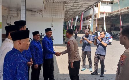 Kapolres Kediri Kota Jalin Silaturahmi dengan Ponpes Wali Barokah, Pererat Sinergi Polri dan Ulama