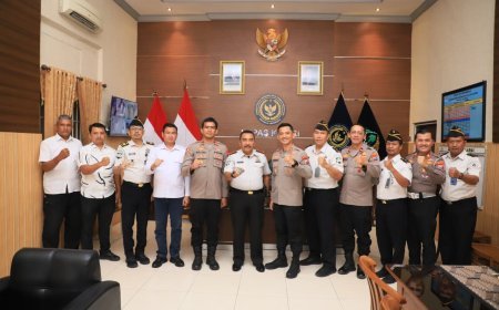 Kapolres Kediri Kota Perkuat Sinergi dengan Lapas Kediri, Bahas Keamanan dan Pengawasan Warga Binaan