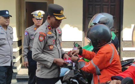 Polsek Kediri Kota Bentuk “Sabuk Kamtibmas”, Gandeng Ojol Jadi Mitra Informasi Keamanan