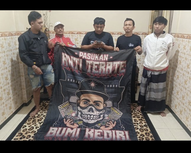 ‎Beredarnya vidio rasisme dari oknum pagar nusa ,Pamter semen bersama APH Polsek semen amankan stabilitas antar organisasi 