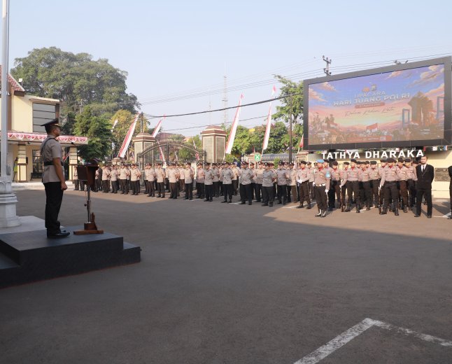 Hari Juang Polri, Polres Kediri Kota Teguhkan Semangat Pengabdian untuk Masyarakat