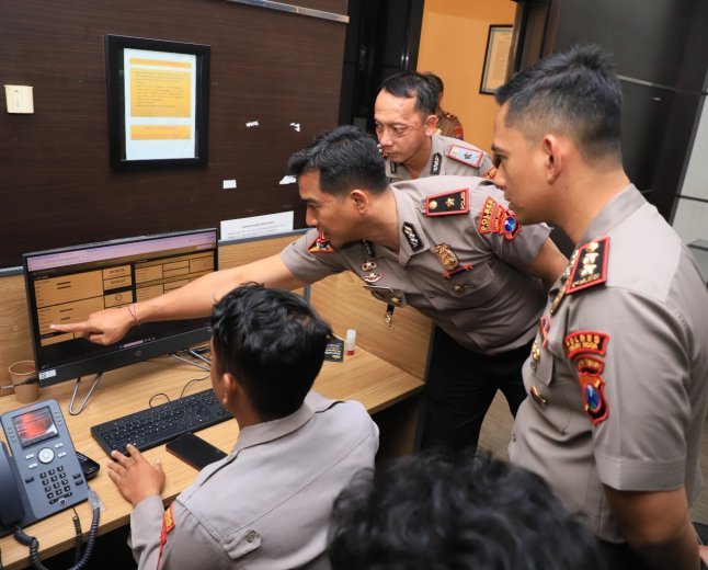 Kapolres Kediri Kota Pastikan Kesiapan Personel dan Fasilitas Demi Pelayanan Terbaik untuk Masyarakat