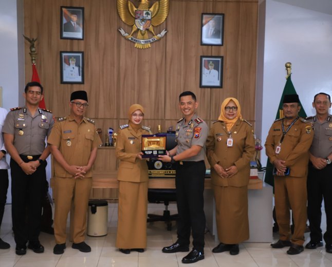 Kapolres Kediri Kota Jalin Silaturahmi dengan Forkopimda, Tegaskan Komitmen Kolaborasi
