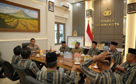 AKBP Wisnu: Komunikasi Intensif Jadi Kunci Cegah Konflik Sosial dan Perkuat Toleransi di Kota Kediri
