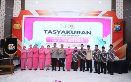 HUT Dian Kemala ke-27, Kapolres Kediri Kota Tekankan Pentingnya Sinergi dan Keteladanan Lintas Generasi
