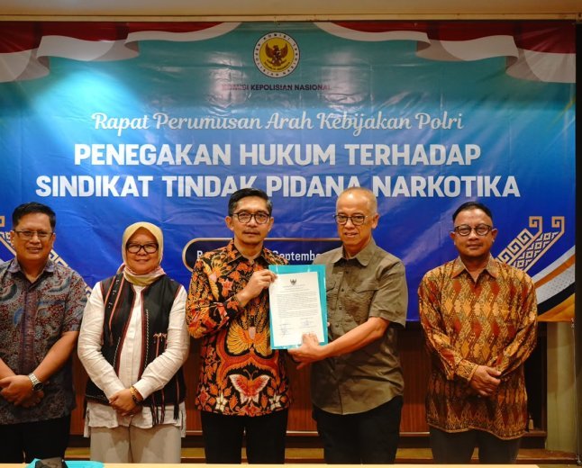 Kompolnas Rumuskan Arah Kebijakan Polri dengan Tema Penegakan Hukum Terhadap Sindikat Tindak Pidana Narkotika