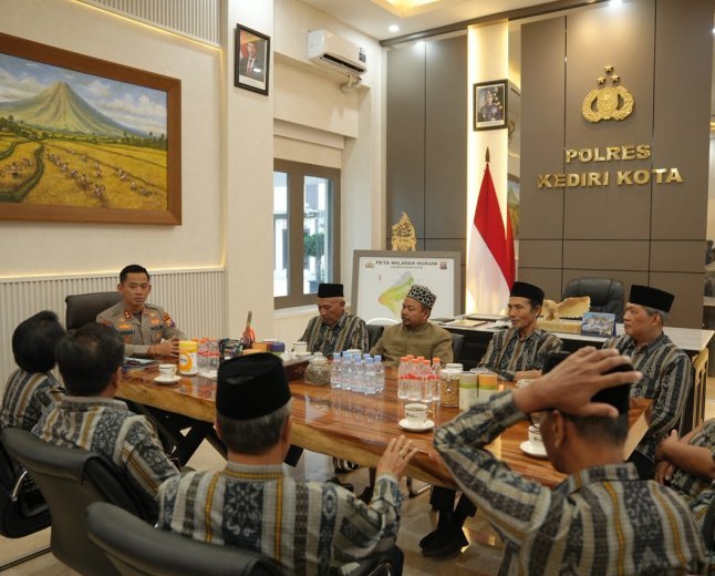 AKBP Wisnu: Komunikasi Intensif Jadi Kunci Cegah Konflik Sosial dan Perkuat Toleransi di Kota Kediri