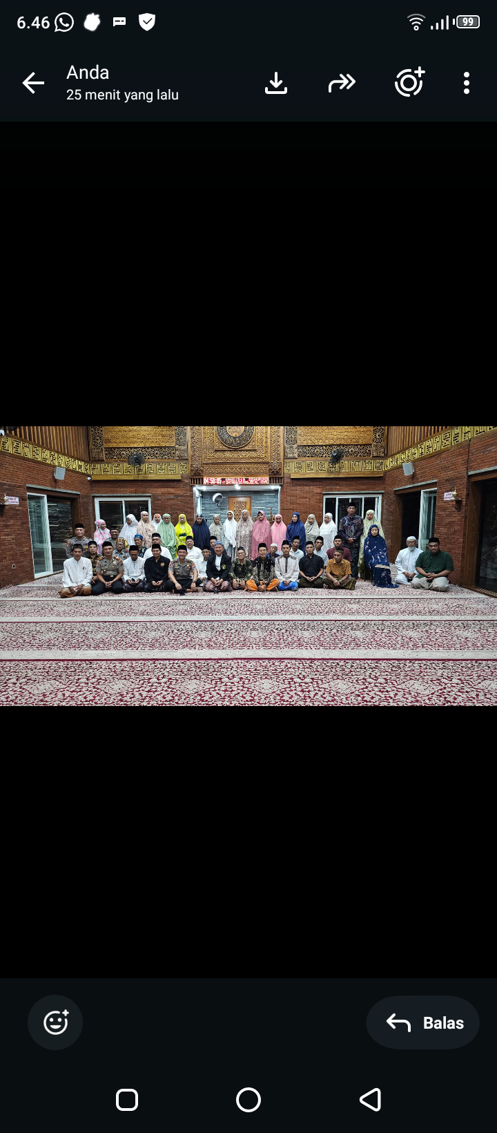 Polisi Hadir di Tengah Jamaah, Subuh Keliling Jadi Ruang Silaturahmi dan Edukasi Kamtibmas